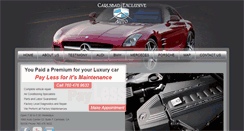 Desktop Screenshot of carlsbadexclusiveauto.com